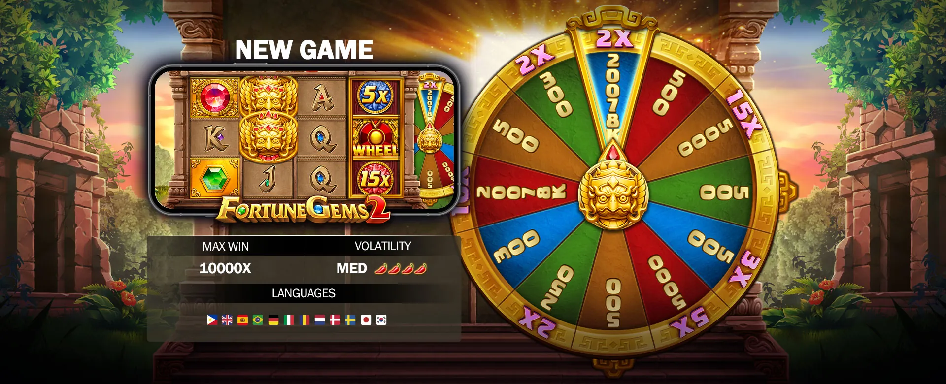 A vibrant slot machine with triple 777 symbols, indicating a big win, surrounded by golden coins, representing the Triple 777 Red Hot Slots game.